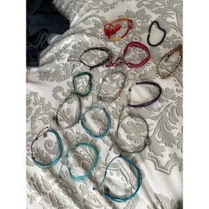 Bundle of Rainbow Multicolor Pura Vida Bracelets